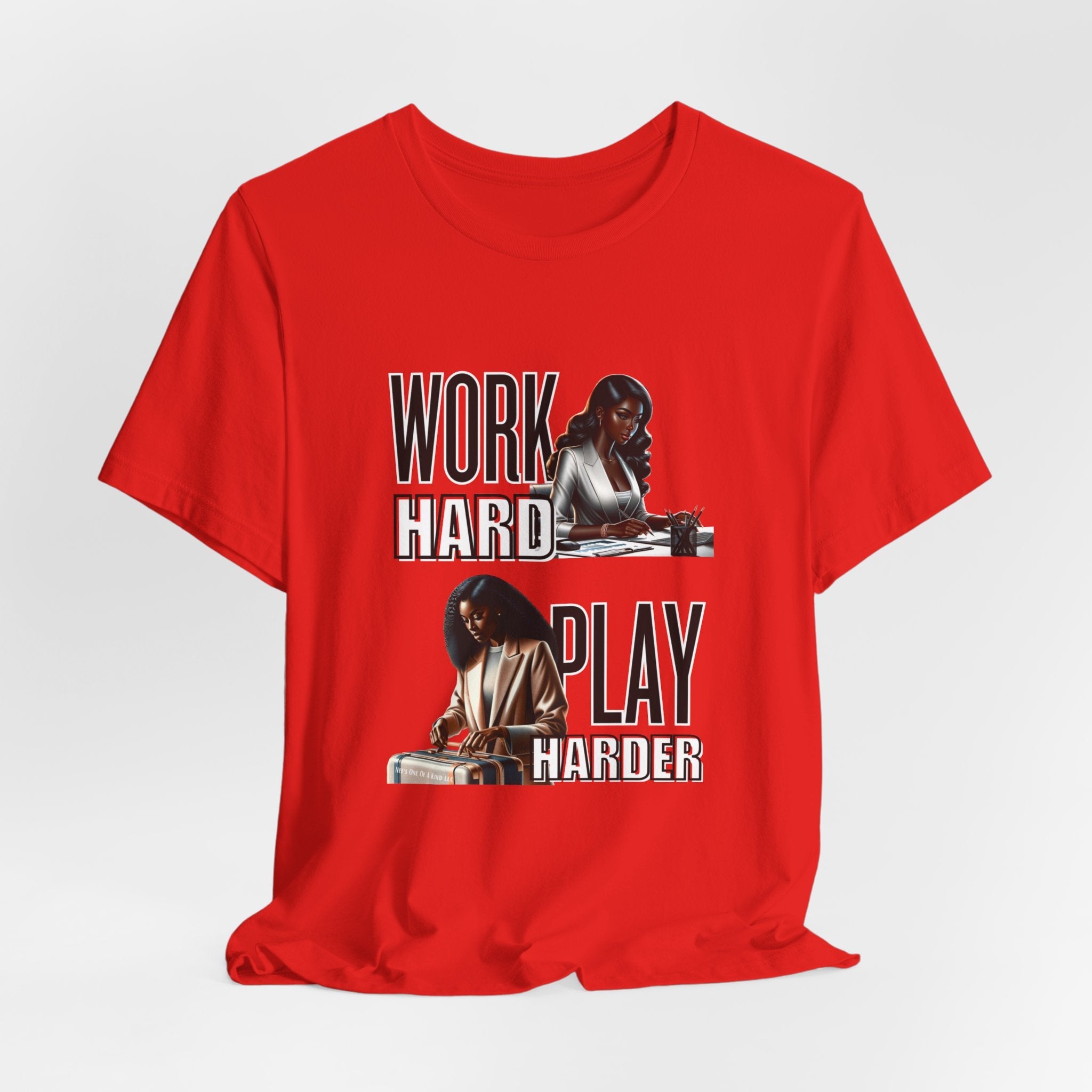 Work Hard Play Harder Short Sleeve Tee